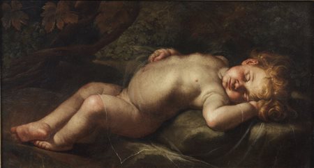 GIUSEPPE BONITO Putto dormiente.