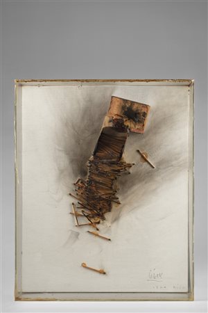 Cesar (Marsiglia 1921-Parigi 1998)  - Combustion d' Allumettes, 1970