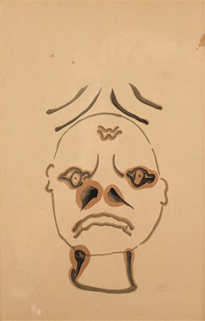 Francesco Clemente (1952)  - Doppio ritratto, 1979