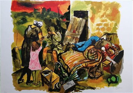 Renato Guttuso “Senza titolo”