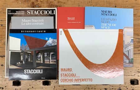 MAURO STACCIOLI - Lotto unico di 6 cataloghi