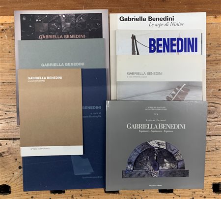 GABRIELLA BENEDINI - Lotto unico di 8 cataloghi