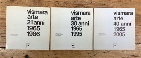 VISMARA ARTE CONTEMPORANEA, MILANO - Lotto unico di 3 cataloghi editi dalla Galleria