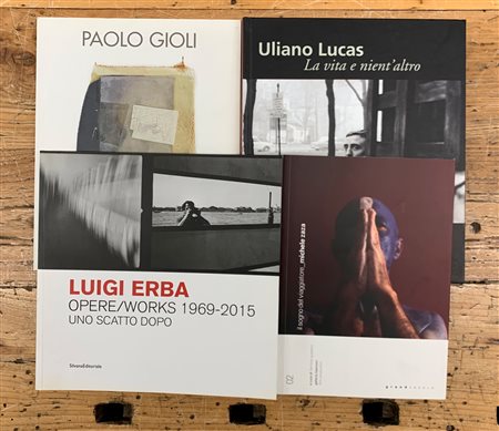 MONOGRAFIE DI FOTOGRAFI CONTEMPORANEI - Lotto unico di 4 cataloghi