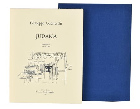 Giuseppe Guerreschi JUDAICA volume contenente un'acquaforte su carta firmata...