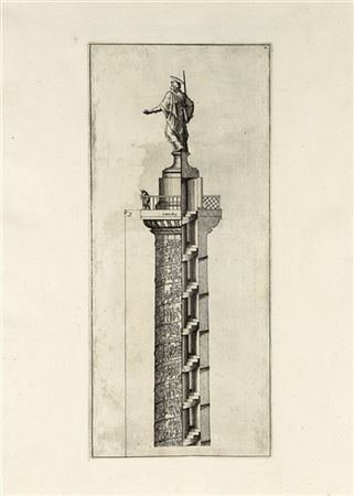 BELLORI, Giovanni Pietro (1613-1696) - Columna Cochlis. Roma: Domenico De Rossi