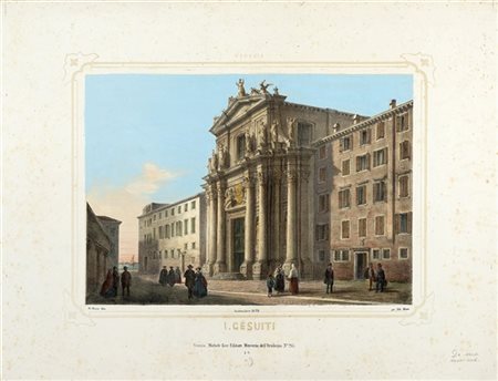 [VENEZIA] - MORO, Marco (1817-1855) - Venezia monumentale pittoresca. Le Chiese