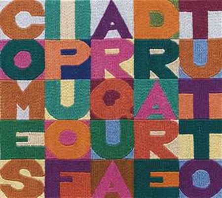 ALIGHIERO BOETTI (1940-1994) Come si può far quadrare tutto firmato alighiero...