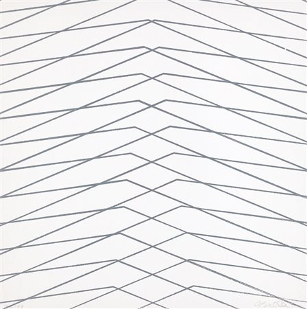 FRANÇOIS MORELLET (1926-2016) - L'instabilità come condizione umana, 1981