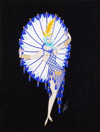 Romain de Tirtoff detto Erté (San Pietroburgo 1892-Parigi 1990)  - Showgirl