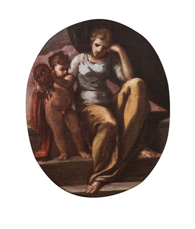 Scuola romana, fine secolo XVII - inizi secolo XVIII - Muse ( a bozzetto)