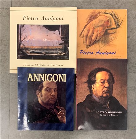 PIETRO ANNIGONI - Lotto unico di 4 cataloghi