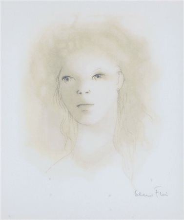 Leonor Fini Buenos Aires 1908-Parigi 1996 "Desdemone" cm. 32x28 - litografia...