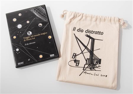 Maria Lai (Ulassai 1919 – Cardedu 2013), Lotto composto da dvd e serigrafia “Il Dio