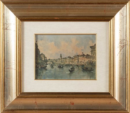 Giovanni Riva (Torino 1890 - 19783), “Canal Grande, Venezia”.