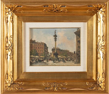 Giovanni Riva (Torino 1890 - 19783), “Colonna del Verziere, Venezia”.