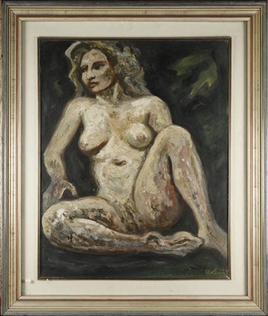 CARLO LEVI Nudo di donna. .