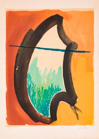 MAN RAY (1890-1976) - Senza Titolo (De l'Origine des Espèces par Voie de Sélection Irrationelle), 1971