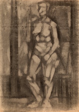 PIETRO PLESCAN (1929) - Senza Titolo, 1955