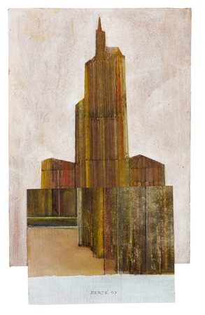 CARLO BERTÉ (1939) - Cattedrale, 2007