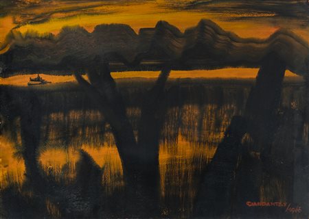 GIANDANTE X (1900-1984) - Senza Titolo, 1966