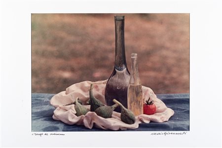 Mario Giacomelli (1925-2000)  - Natura Morta (Rouge de cadmium), 1957
