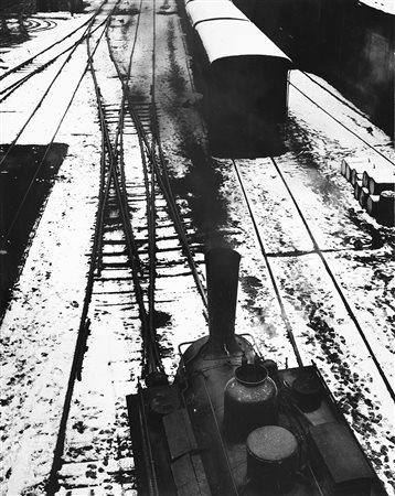 Paolo Monti (1908-1982)  - Ferrovie Nord, Milano, anni 1950