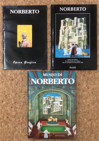 NORBERTO - Lotto unico di 3 cataloghi