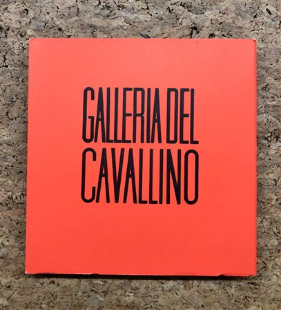 GALLERIA DEL CAVALLINO, VENEZIA - Galleria del Cavallino. Esposizioni - films - videotapes 1976