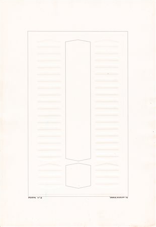 VANNA NICOLOTTI (1929) - Porta N.5, 1974