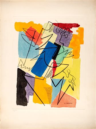 Gino Severini (Cortona 1883-Parigi 1966)  - Composizione