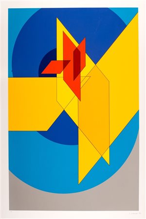 Luigi Veronesi (Milano 1908-1998)  - Composizione, 1992