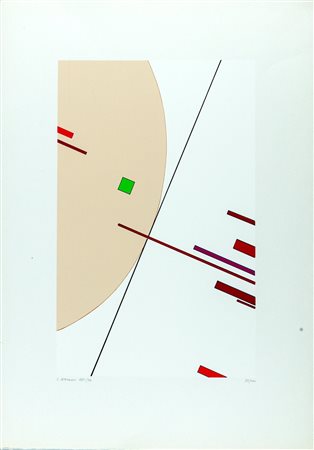 Luigi Veronesi (Milano 1908-1998)  - Composizione, 1975/'76
