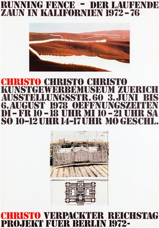 CHRISTO (1935) - Running fence - der laufende zaun in Kalifornien 1972-1976, 1978