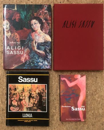 ALIGI SASSU - Lotto unico di 3 cataloghi