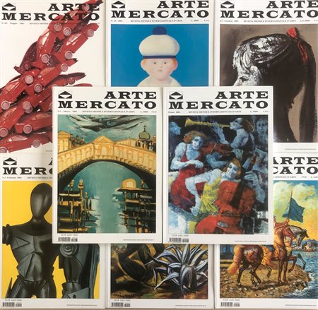 ARTE MERCATO - RIVISTA MENSILE INTERNAZIONALE D’ARTE - Lotto unico di 8 numeri