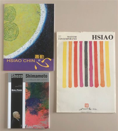 HSIAO CHIN E SHOZO SHIMAMOTO - Lotto unico di 3 cataloghi