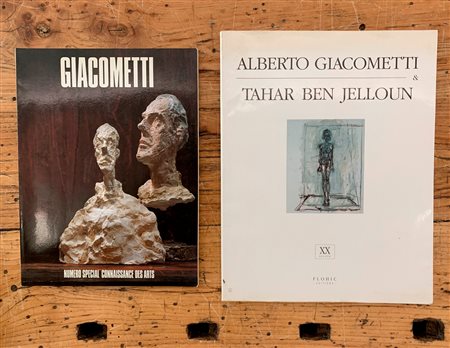 ALBERTO GIACOMETTI - Lotto unico di 2 cataloghi