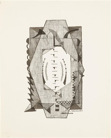 MAZZON GALLIANO (1896 - 1978) Cartella contenente due litografie. 1968....