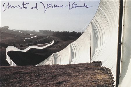 CHRISTO' & J. CLAUDE (n. 1935) Running Fence Sonoma and Marin Counties,...