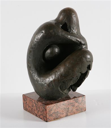 BONGINI SERGIO (1936 - 2011) Senza titolo. Bronzo. Cm 24x31,5. Tir. 6/7; base...