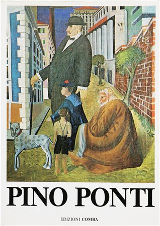 AUTORI VARI Pino Ponti: cinquant'anni di pittura italiana. Libro d'arte. Cm...