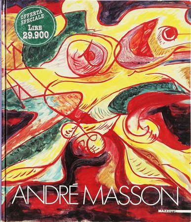 LEVAILLANT FRANCOISE (n. 1944) Andrè Masson. Libro d'arte. Cm 23,5x27,5x1,5....