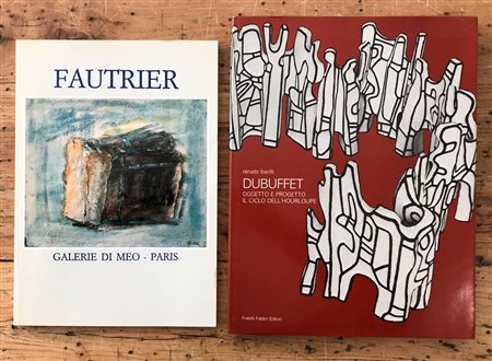 INFORMALE FRANCESE (FAUTRIER, DUBUFFET) - Lotto unico di 2 cataloghi