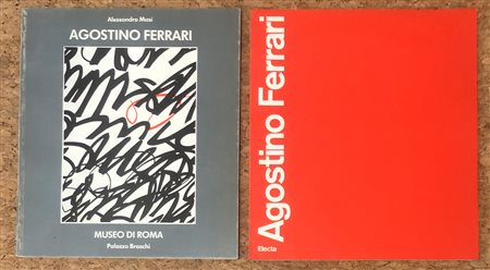 AGOSTINO FERRARI - Lotto unico di 2 cataloghi