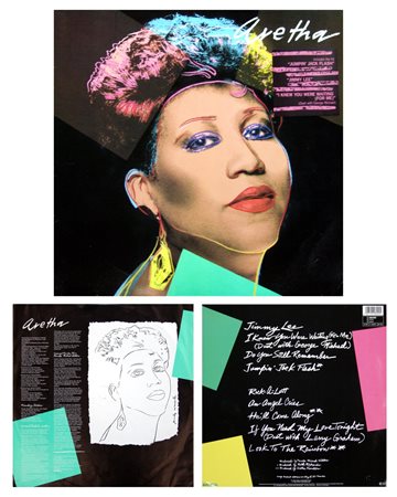 ANDY WARHOL, Aretha, 1986