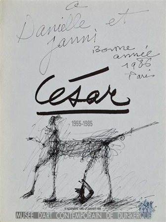 CESAR Marsiglia 1921 - 1998 senza titolo 1986 disegno a china su carta,...