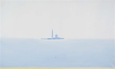 VIRGILIO GUIDI Roma 1892 - Venezia 1984 San Giorgio 1972 olio su tela, 60x100...