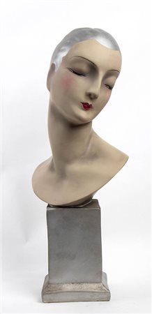 BUSTO FEMMINILE DA NEGOZIO<br>Anni 20