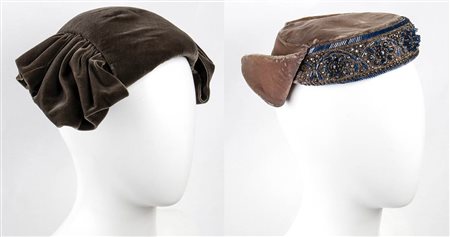 LOTTO DI 2 CAPPELLI<br>Anni ‘50